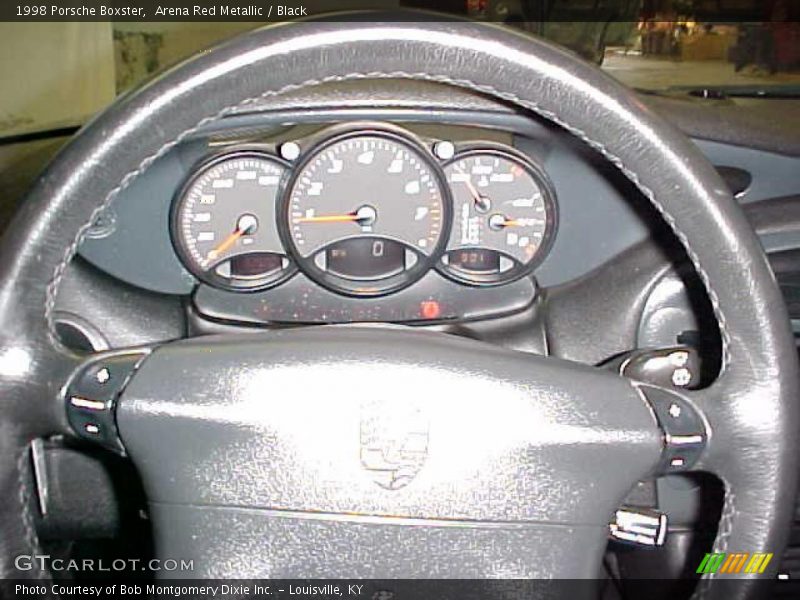 Arena Red Metallic / Black 1998 Porsche Boxster