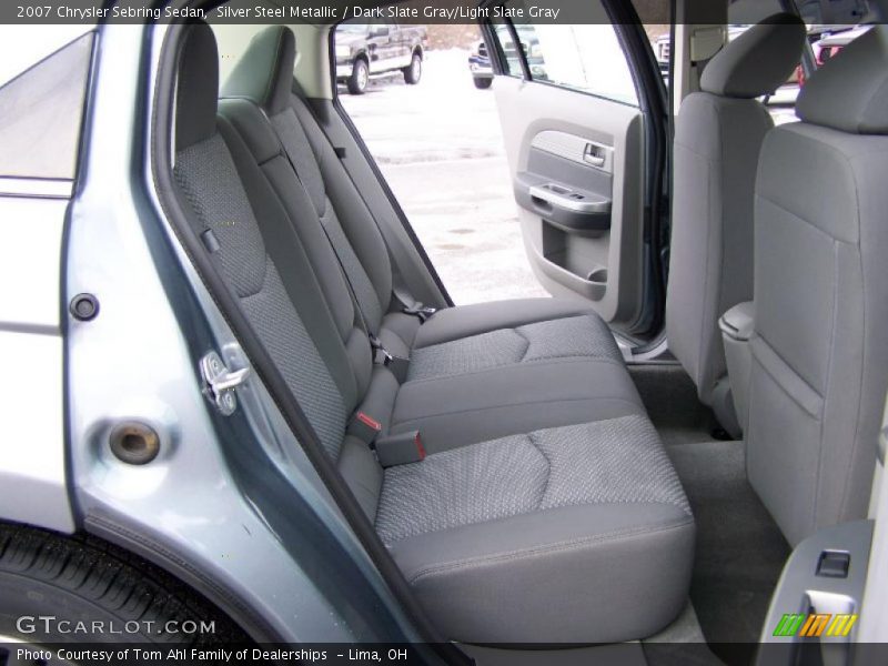 Silver Steel Metallic / Dark Slate Gray/Light Slate Gray 2007 Chrysler Sebring Sedan