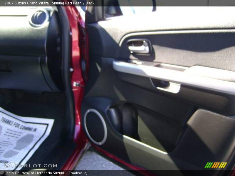 Shining Red Pearl / Black 2007 Suzuki Grand Vitara