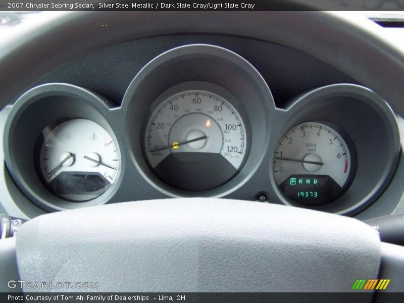 Silver Steel Metallic / Dark Slate Gray/Light Slate Gray 2007 Chrysler Sebring Sedan