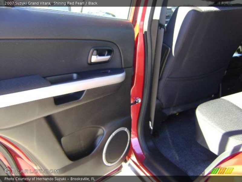 Shining Red Pearl / Black 2007 Suzuki Grand Vitara
