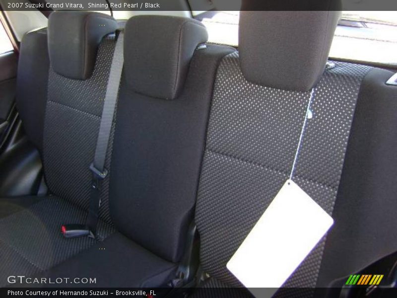 Shining Red Pearl / Black 2007 Suzuki Grand Vitara