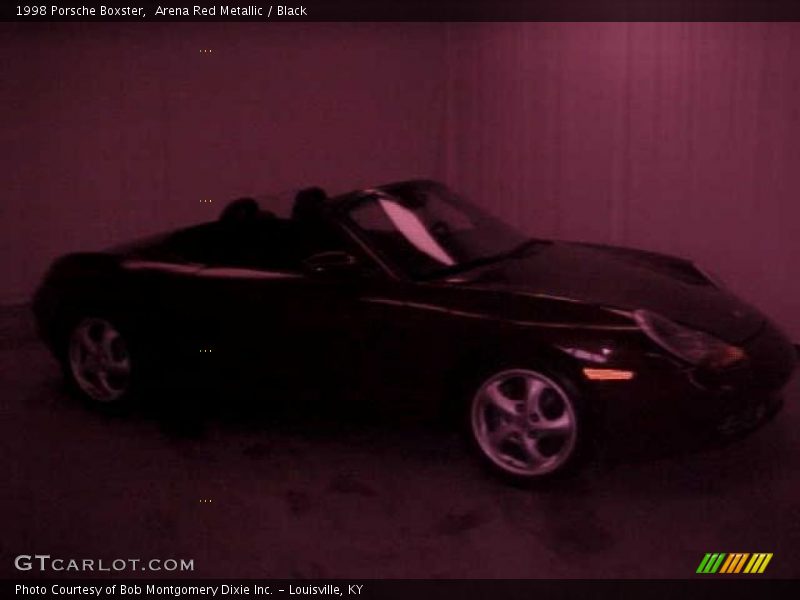 Arena Red Metallic / Black 1998 Porsche Boxster