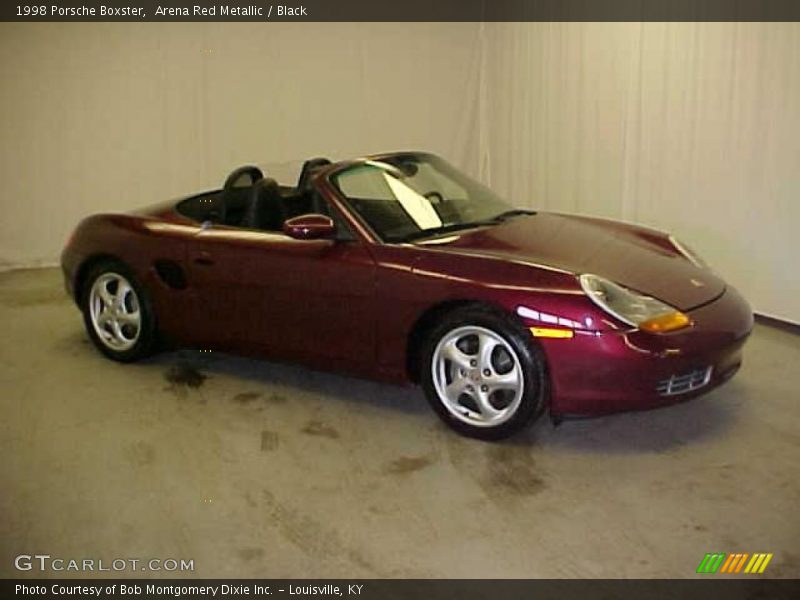 Arena Red Metallic / Black 1998 Porsche Boxster