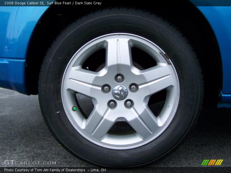Surf Blue Pearl / Dark Slate Gray 2008 Dodge Caliber SE