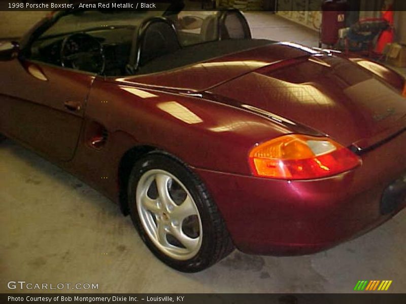 Arena Red Metallic / Black 1998 Porsche Boxster