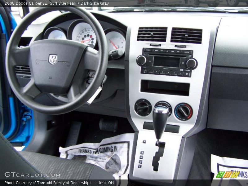 Surf Blue Pearl / Dark Slate Gray 2008 Dodge Caliber SE