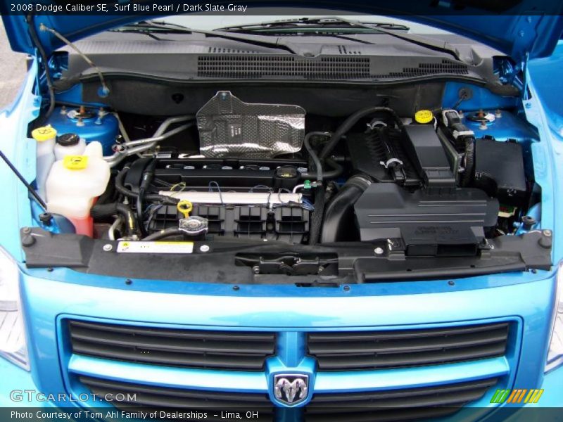 Surf Blue Pearl / Dark Slate Gray 2008 Dodge Caliber SE