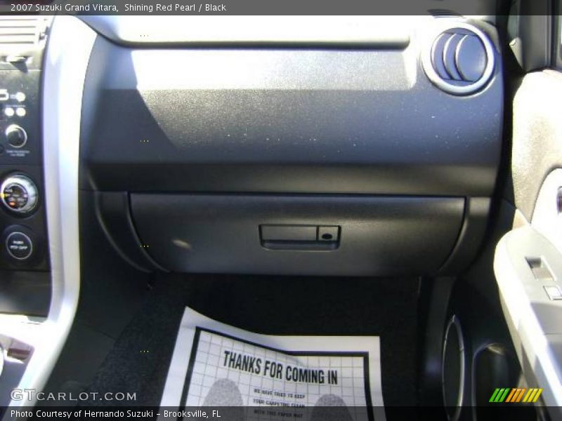 Shining Red Pearl / Black 2007 Suzuki Grand Vitara