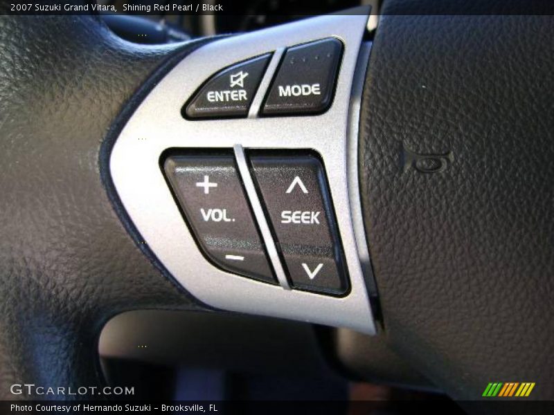 Shining Red Pearl / Black 2007 Suzuki Grand Vitara