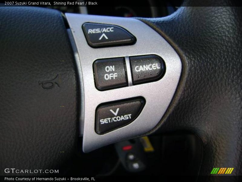 Shining Red Pearl / Black 2007 Suzuki Grand Vitara