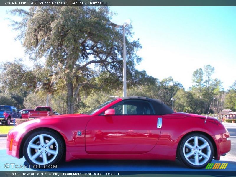 Redline / Charcoal 2004 Nissan 350Z Touring Roadster