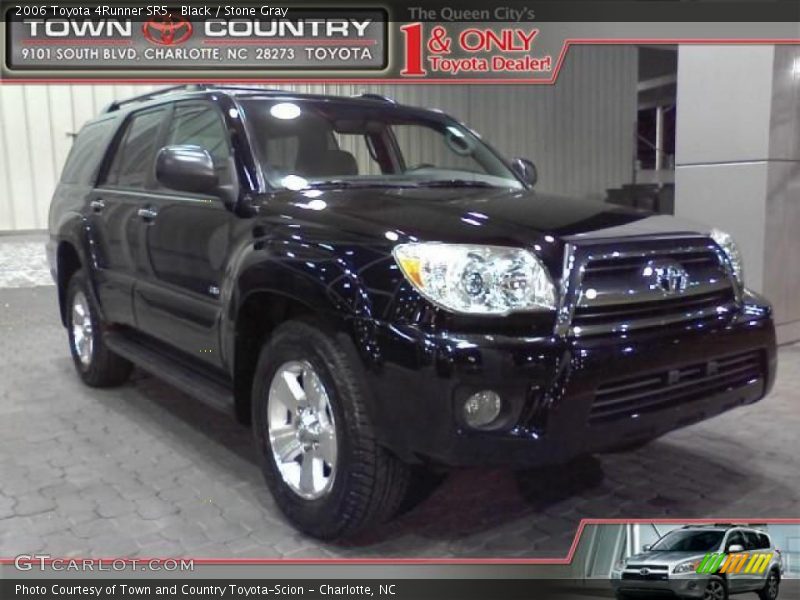 Black / Stone Gray 2006 Toyota 4Runner SR5