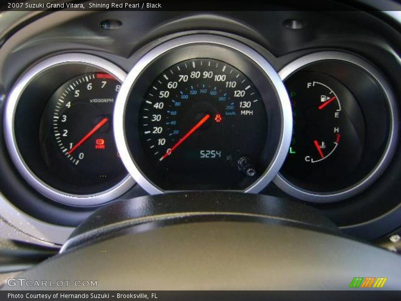 Shining Red Pearl / Black 2007 Suzuki Grand Vitara