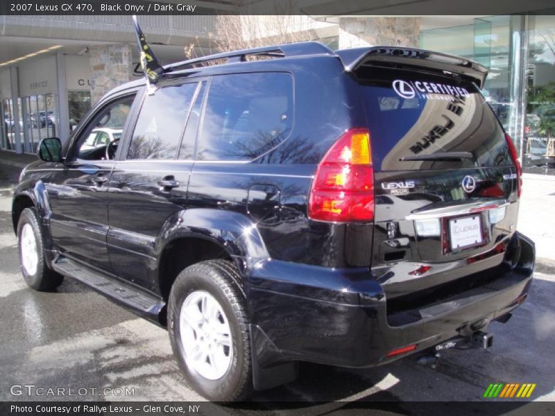 Black Onyx / Dark Gray 2007 Lexus GX 470