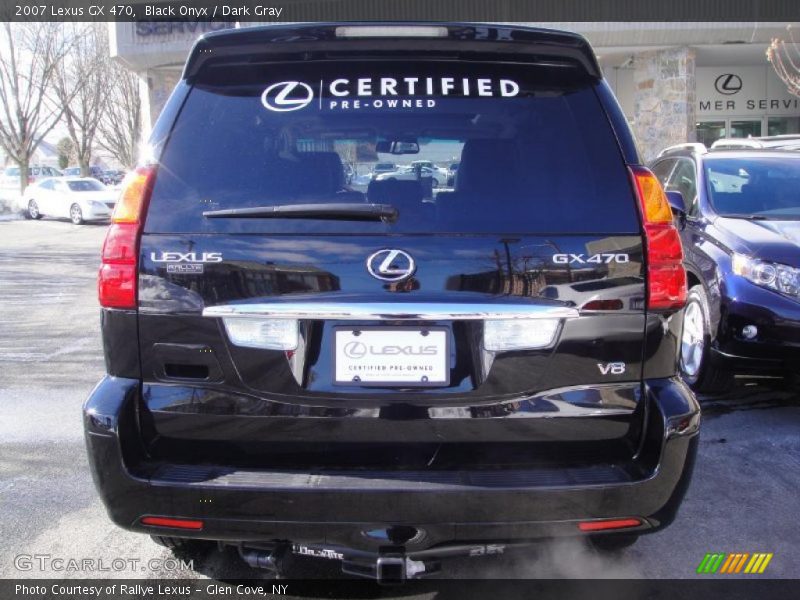 Black Onyx / Dark Gray 2007 Lexus GX 470