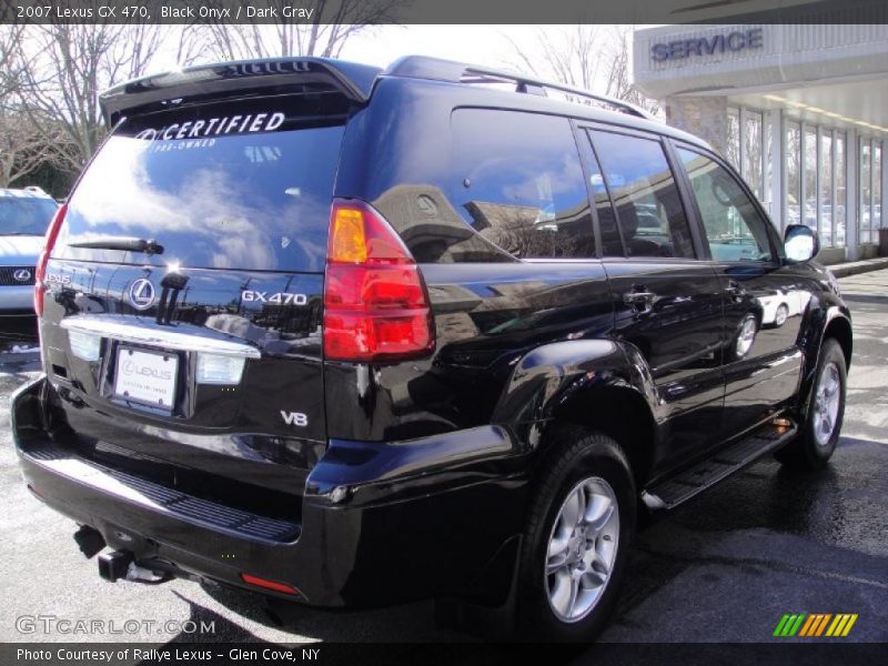 Black Onyx / Dark Gray 2007 Lexus GX 470