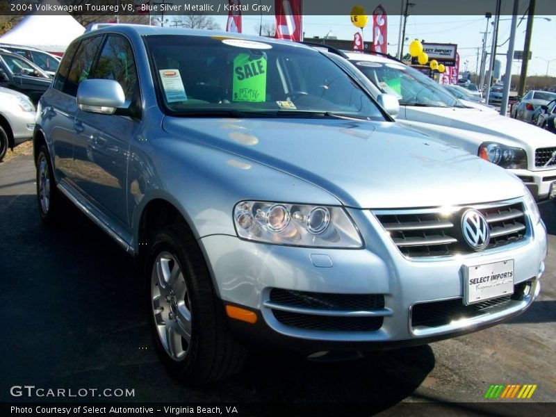Blue Silver Metallic / Kristal Gray 2004 Volkswagen Touareg V8