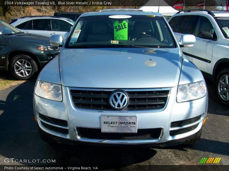 Blue Silver Metallic / Kristal Gray 2004 Volkswagen Touareg V8