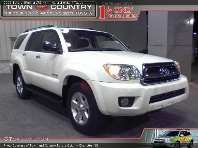 Natural White / Taupe 2006 Toyota 4Runner SR5 4x4
