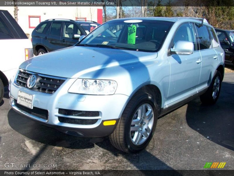 Blue Silver Metallic / Kristal Gray 2004 Volkswagen Touareg V8