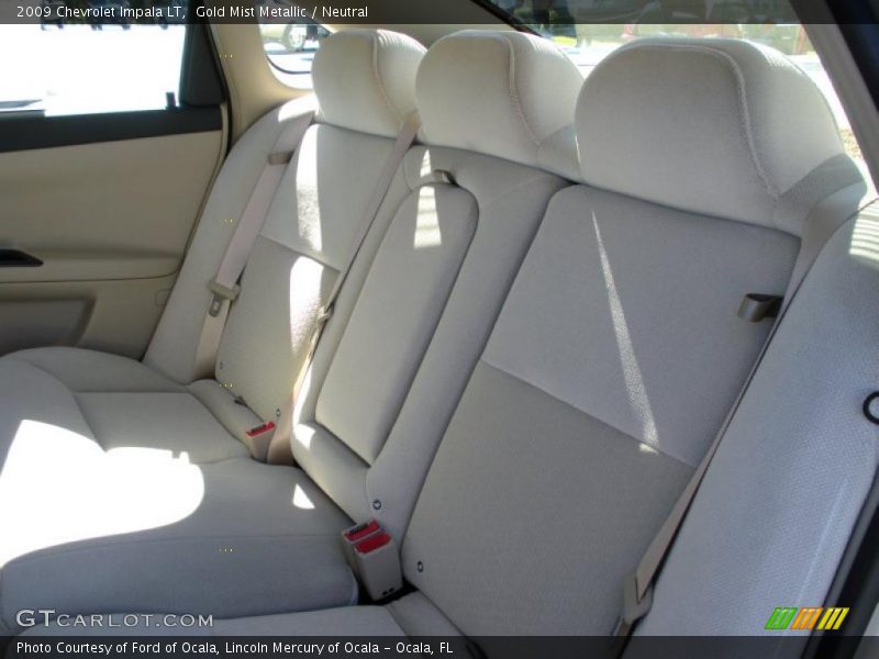 Gold Mist Metallic / Neutral 2009 Chevrolet Impala LT