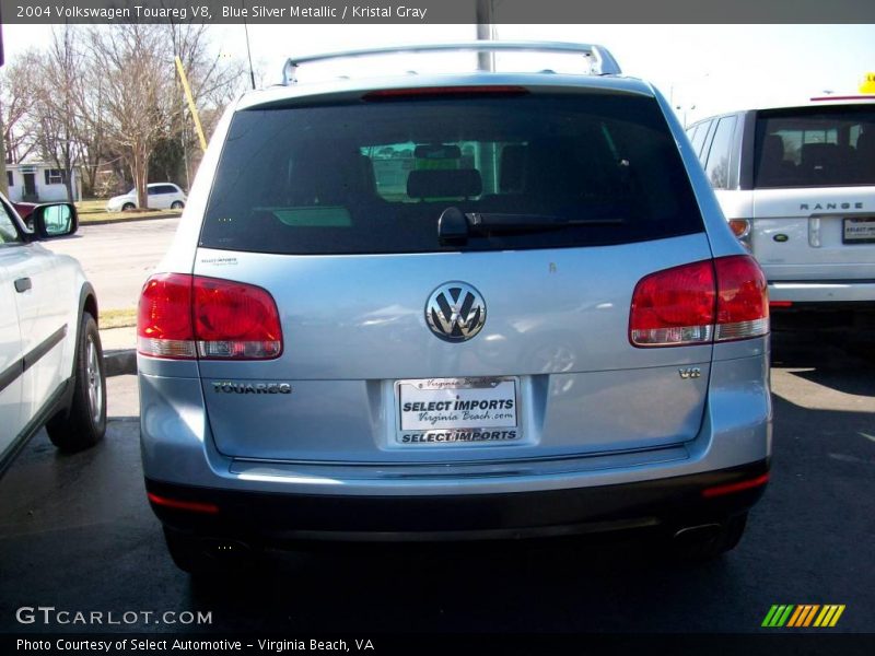 Blue Silver Metallic / Kristal Gray 2004 Volkswagen Touareg V8
