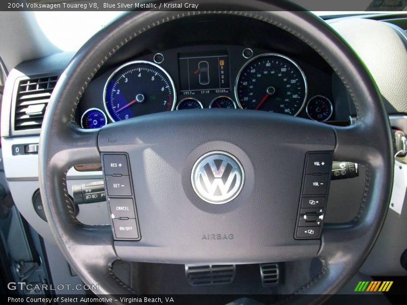 Blue Silver Metallic / Kristal Gray 2004 Volkswagen Touareg V8