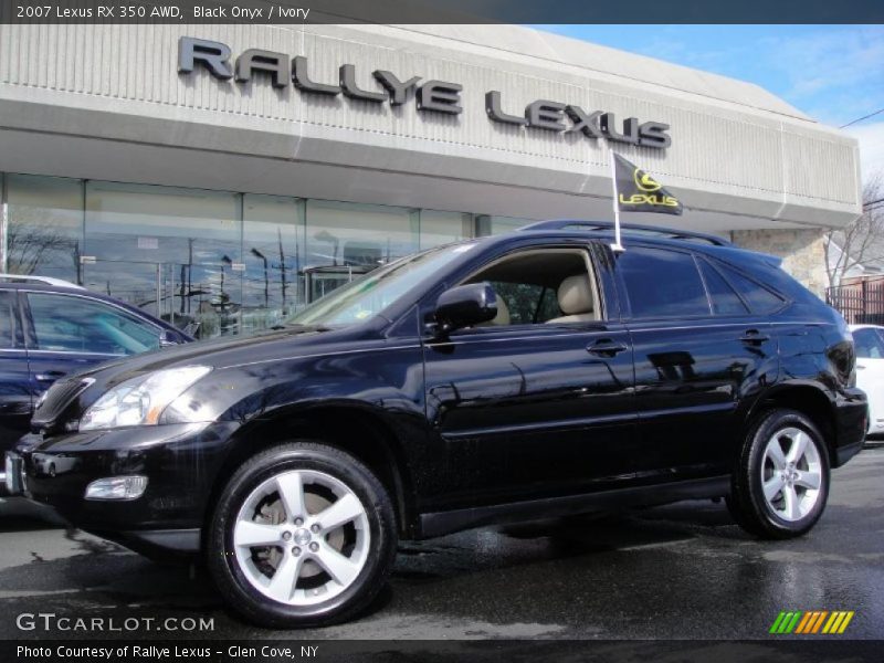 Black Onyx / Ivory 2007 Lexus RX 350 AWD