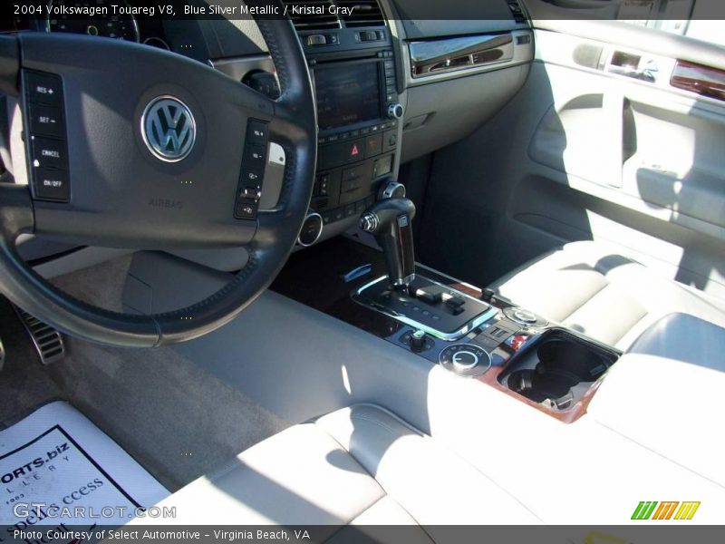 Blue Silver Metallic / Kristal Gray 2004 Volkswagen Touareg V8