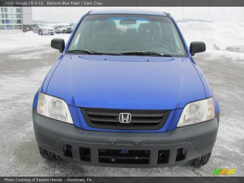 Electron Blue Pearl / Dark Gray 2000 Honda CR-V LX