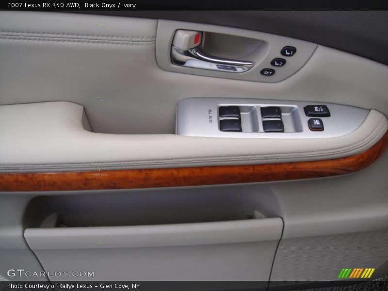 Black Onyx / Ivory 2007 Lexus RX 350 AWD