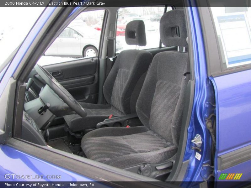 Electron Blue Pearl / Dark Gray 2000 Honda CR-V LX