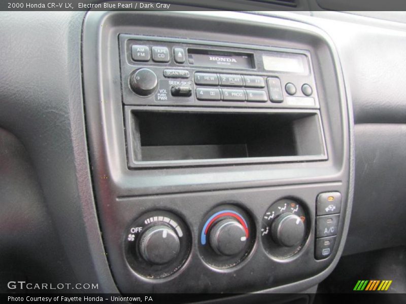 Electron Blue Pearl / Dark Gray 2000 Honda CR-V LX