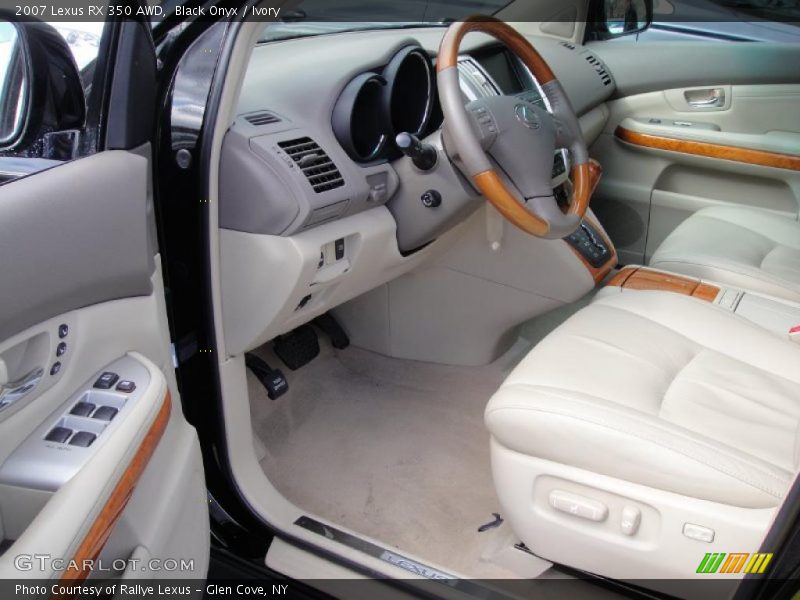 Black Onyx / Ivory 2007 Lexus RX 350 AWD