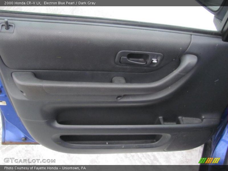 Electron Blue Pearl / Dark Gray 2000 Honda CR-V LX