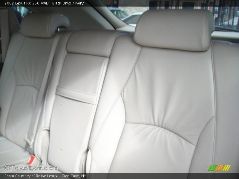 Black Onyx / Ivory 2007 Lexus RX 350 AWD