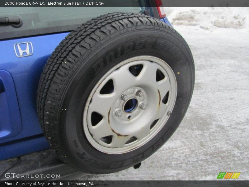 Electron Blue Pearl / Dark Gray 2000 Honda CR-V LX