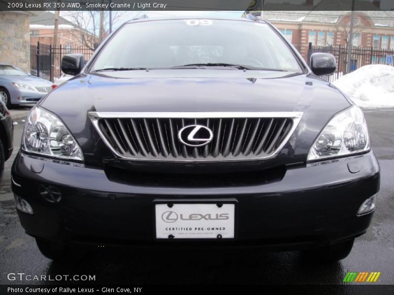 Smokey Granite / Light Gray 2009 Lexus RX 350 AWD