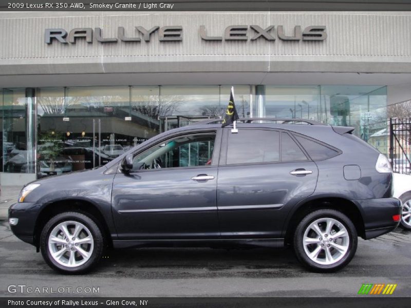 Smokey Granite / Light Gray 2009 Lexus RX 350 AWD