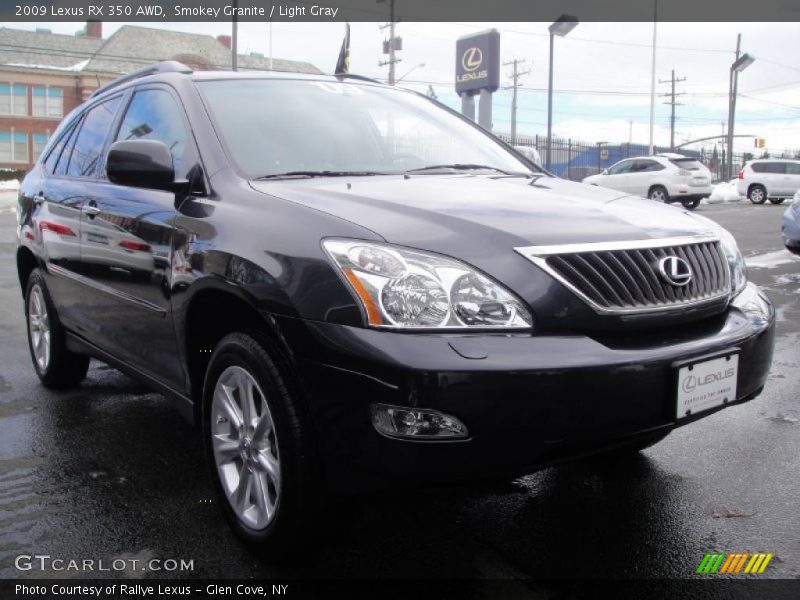 Smokey Granite / Light Gray 2009 Lexus RX 350 AWD