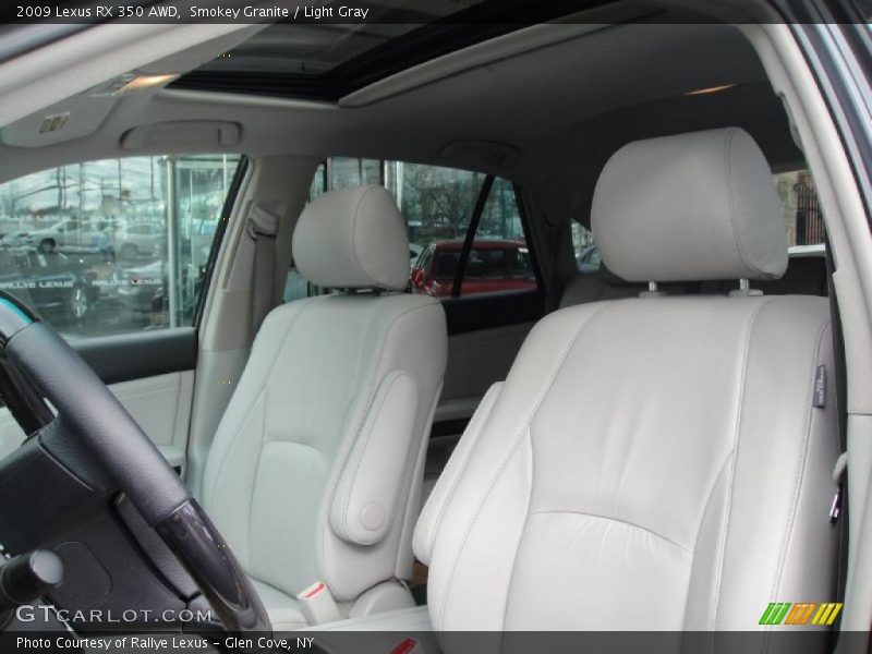 Smokey Granite / Light Gray 2009 Lexus RX 350 AWD