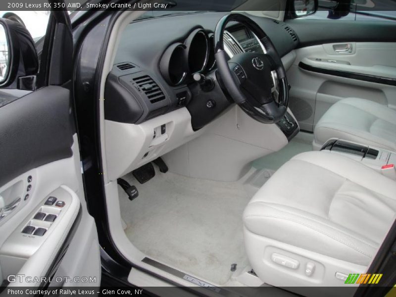Smokey Granite / Light Gray 2009 Lexus RX 350 AWD