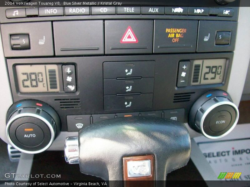 Blue Silver Metallic / Kristal Gray 2004 Volkswagen Touareg V8