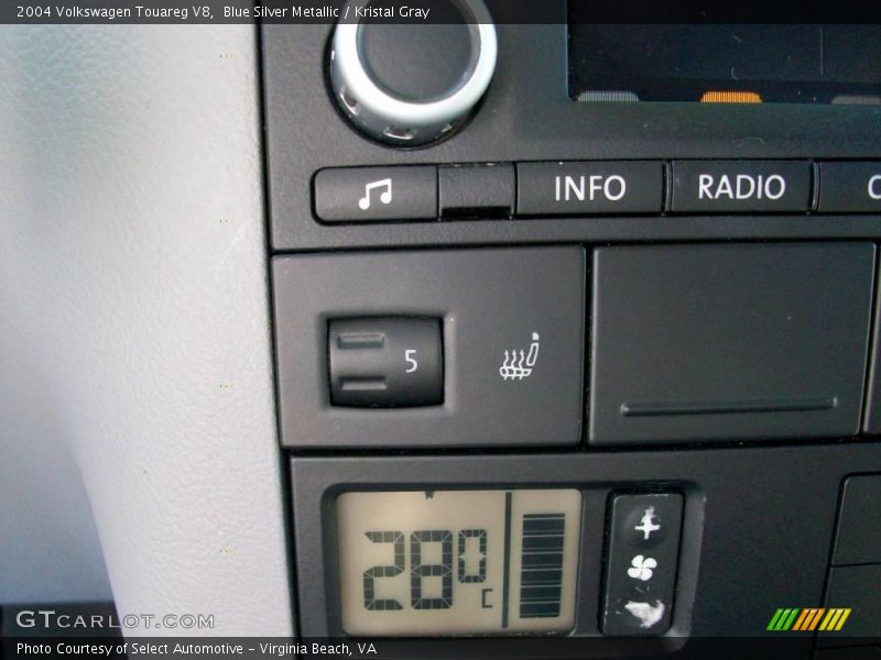 Blue Silver Metallic / Kristal Gray 2004 Volkswagen Touareg V8