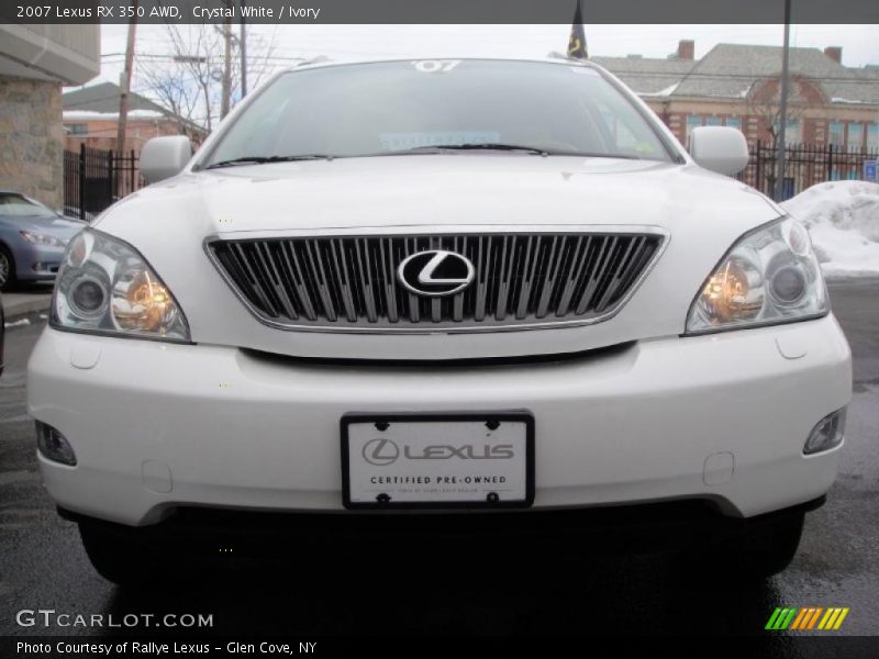 Crystal White / Ivory 2007 Lexus RX 350 AWD