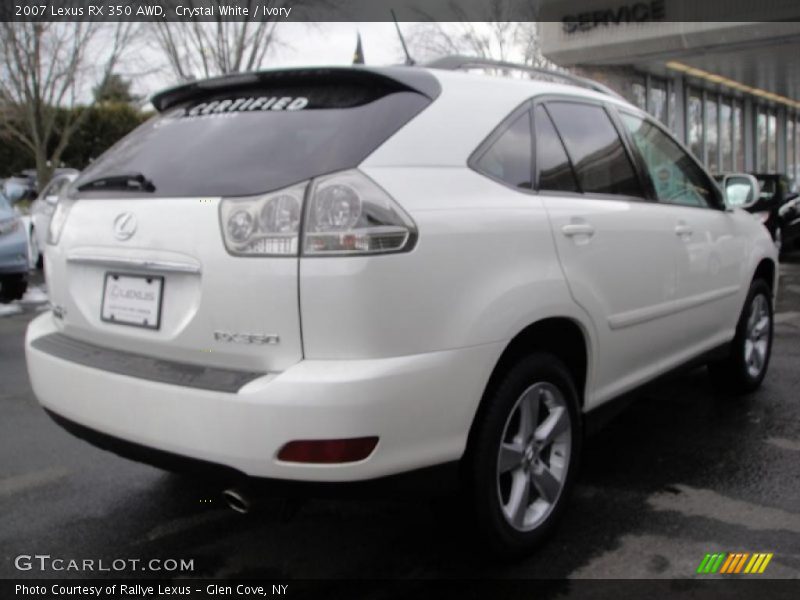 Crystal White / Ivory 2007 Lexus RX 350 AWD
