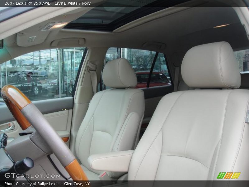 Crystal White / Ivory 2007 Lexus RX 350 AWD