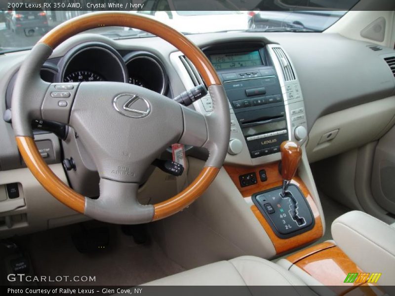 Crystal White / Ivory 2007 Lexus RX 350 AWD