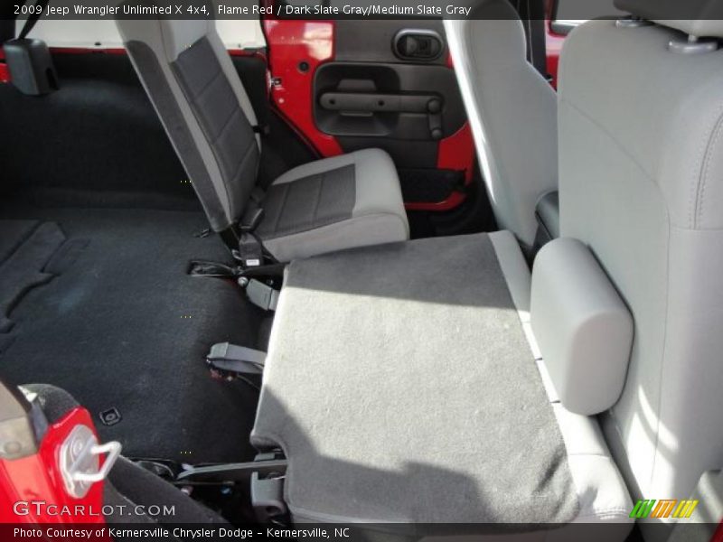 Flame Red / Dark Slate Gray/Medium Slate Gray 2009 Jeep Wrangler Unlimited X 4x4